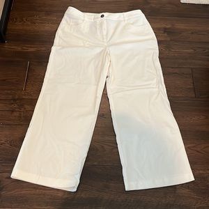 NWT Boden Alexia cord trousers, large petite, ecru